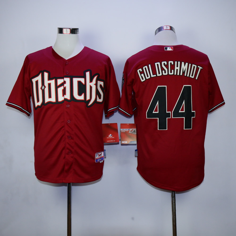 Men Arizona Diamondback 44 Goldschmidt Red MLB Jerseys